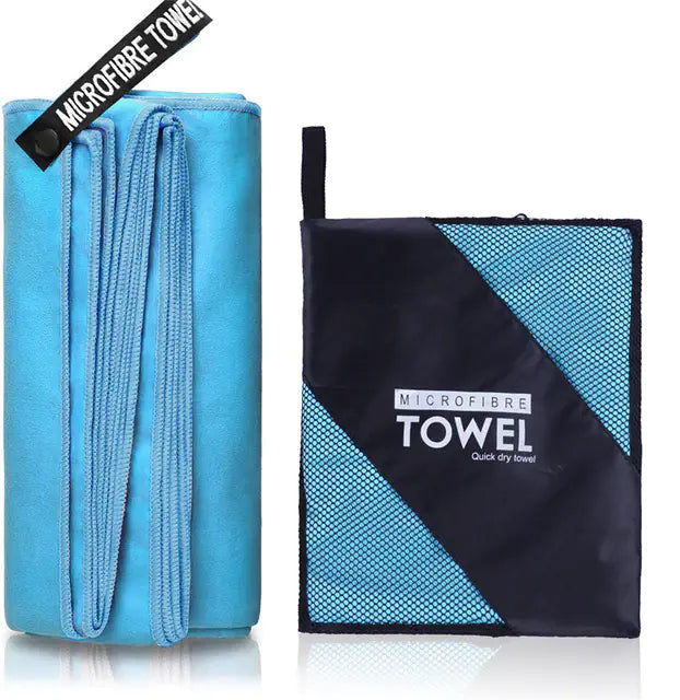 SwiftDry™  Microfiber Towel – Ultra Absorbent & Quick-Drying